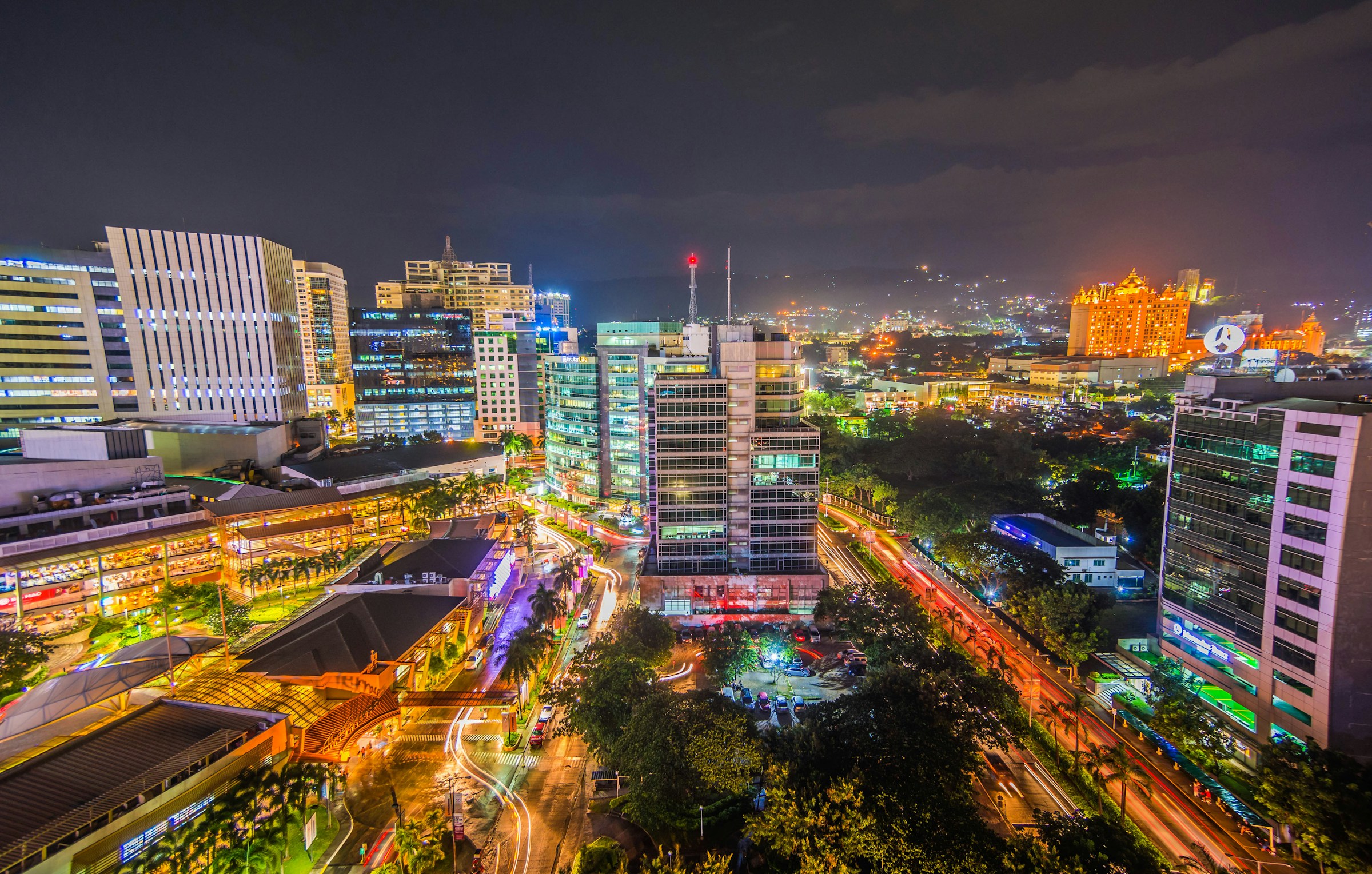 Cebu at night